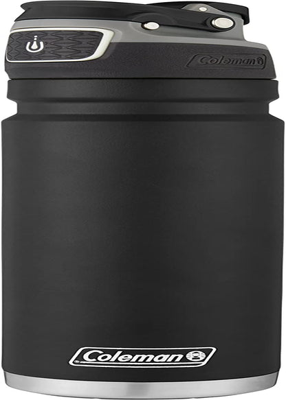 Freeflow Autoseal Stainless Steal Water Bottle, 24Oz, Black